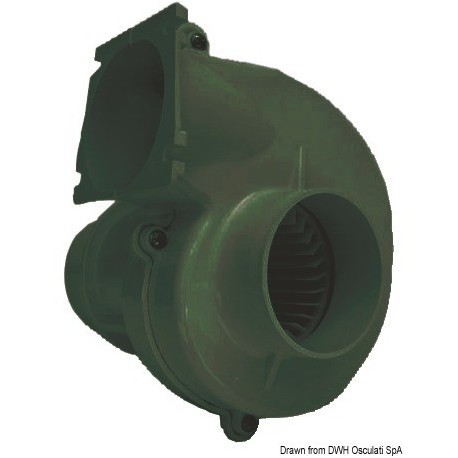 Ventilateur aspirant pour  gaz de fond de cale, modèle homologué RINA