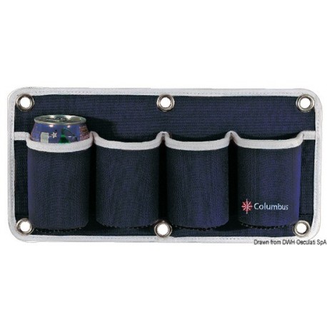 Poche porte-verres/porte-canettes bi-place COLUMBUS
