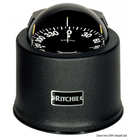 Compas RITCHIE Globemaster 5' (127 mm) avec compensateurs et éclairage