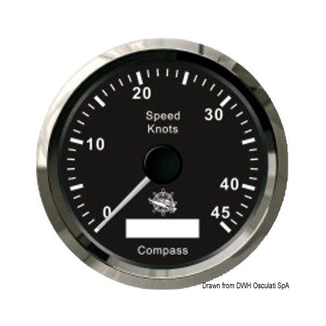 Speedomètre / compteur milles GPS sans transducteur