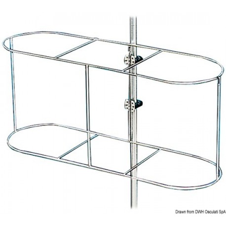 Porte pare-battage en inox