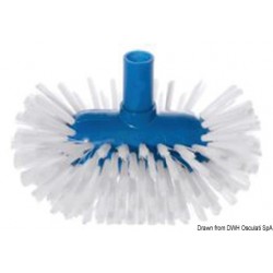 Balai-brosse oval YACHTICON avec fibre en nylon medium.