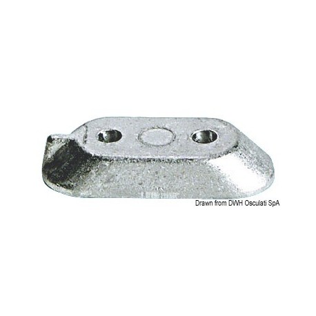 Anode en 'U' pour Yamaha 4/70 HP 4 temps