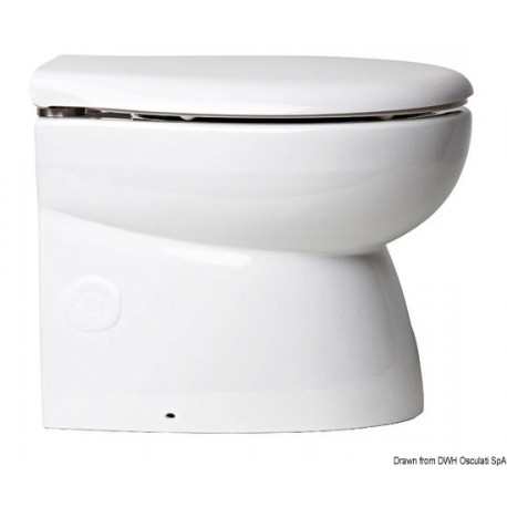 WC électrique caréné avec cuvette en porcelaine blanche