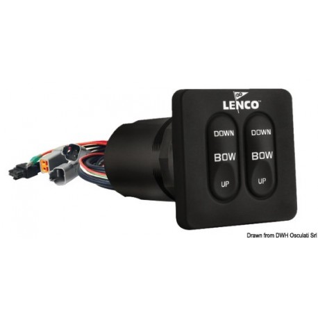 Claviers avec led et boîtier de contrôle LENCO de rechange