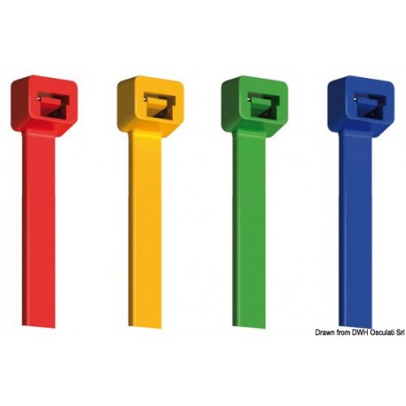 Colliers en nylon colorés