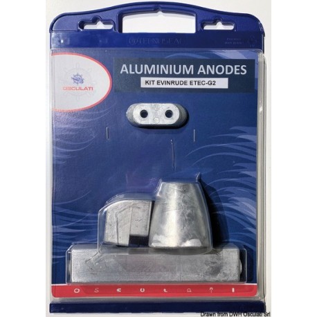 Anodes pour moteurs Johnson / Evinrude G2 - Série 200-300