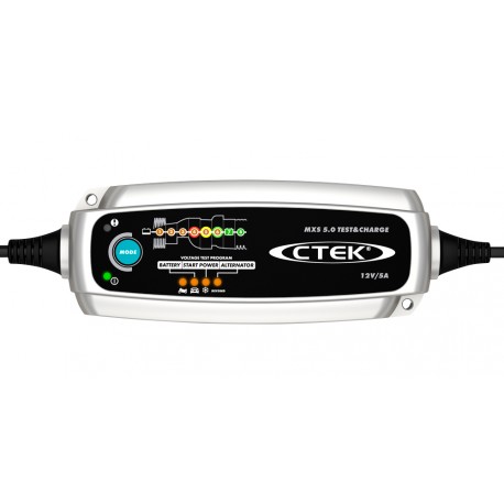 Chargeur de batterie CTEK MXS 5.0 TEST & CHARGE 12V 5A