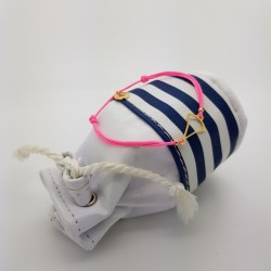 Bracelet cordon minimaliste - doré