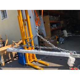 Barre de liaison Galvanisée pour 3 ancres Skrew