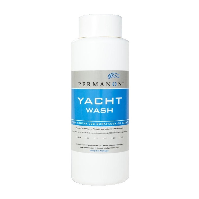 YACHT WASH - Shampoing doux et délicat multi-surfaces
