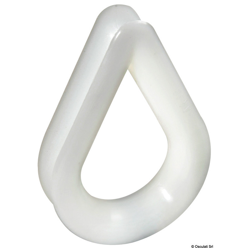 Cosse en nylon blanc