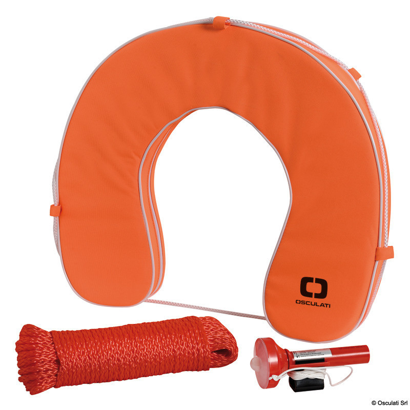 Kit bouée fer-à-cheval 22.413.02 avec accessoires et housse