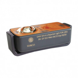 Lampe gilet auto W4A Daniamant + clip 1961