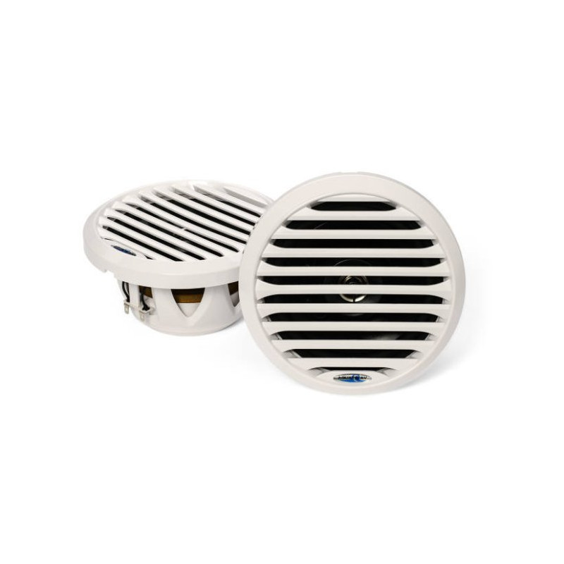Paire de haut parleur Pro 6.5" étanche blanc