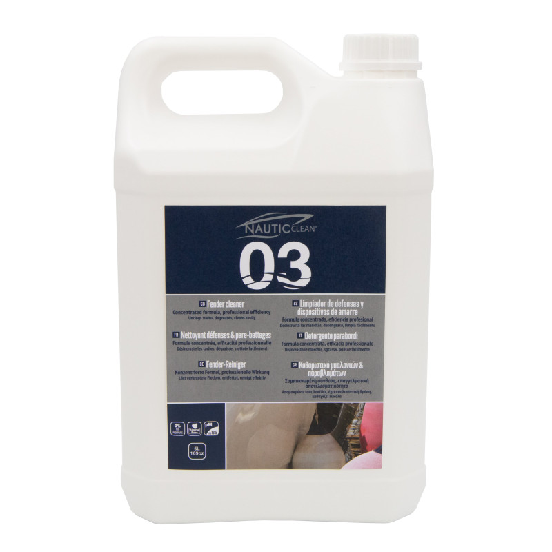 Nettoyant défenses & pare-battages - NAUTIC CLEAN 03