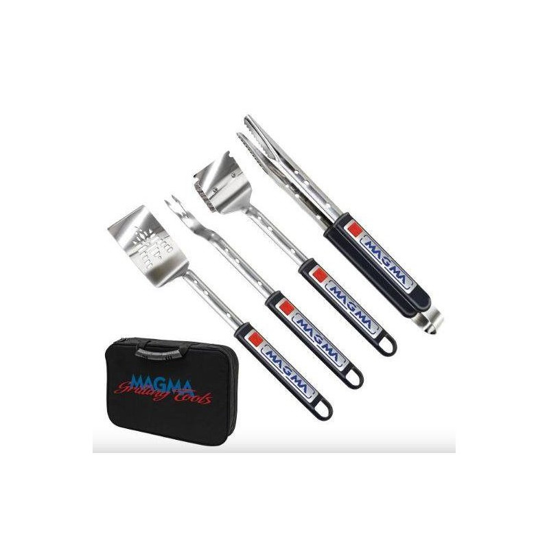 Kit d'ustensiles avec housse pour barbecue - MAGMA