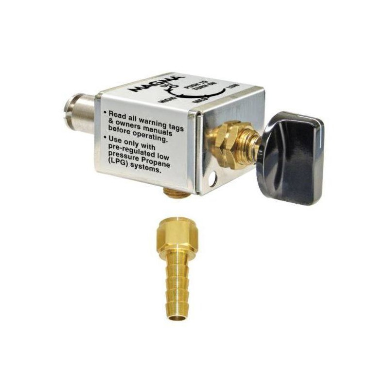 Adaptateur détendeur pour gaz de bord - débit Fort/moyen/faible - MAGMA