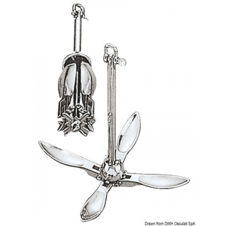 Ancres parapluie pliables