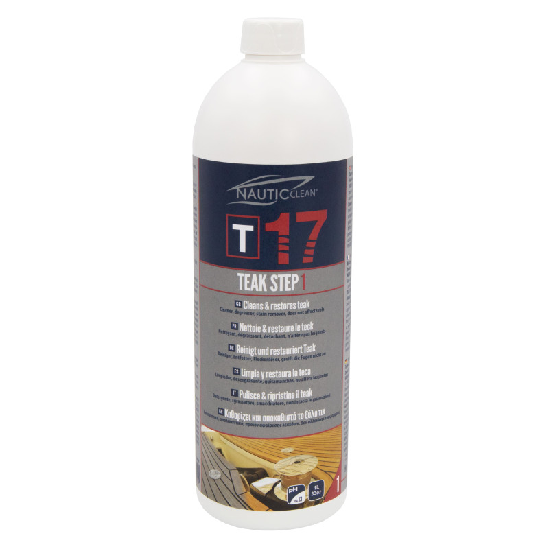 Nettoyant teck / étape 1 - NAUTIC CLEAN T17