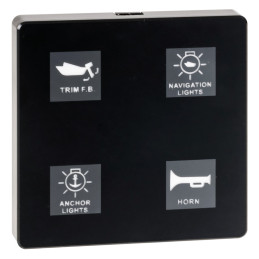 Panneau électrique tactile programmable avec CAN-BUS