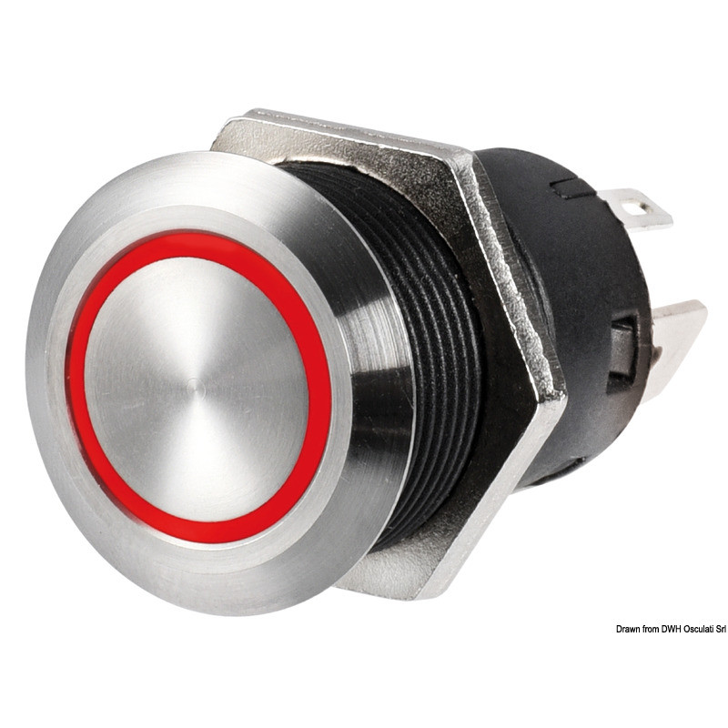 Interrupteur FLAT en inox