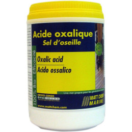 MATT CHEM - ACIDE OXALIQUE - Rénovateur pour le bois