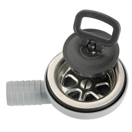 bonde laterale 90° inox