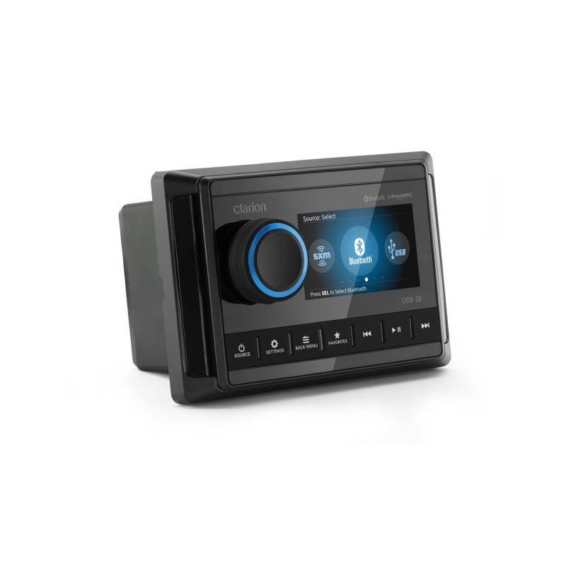 Poste stéréo LCD couleur CMM-30 - 4 x 25W RMS