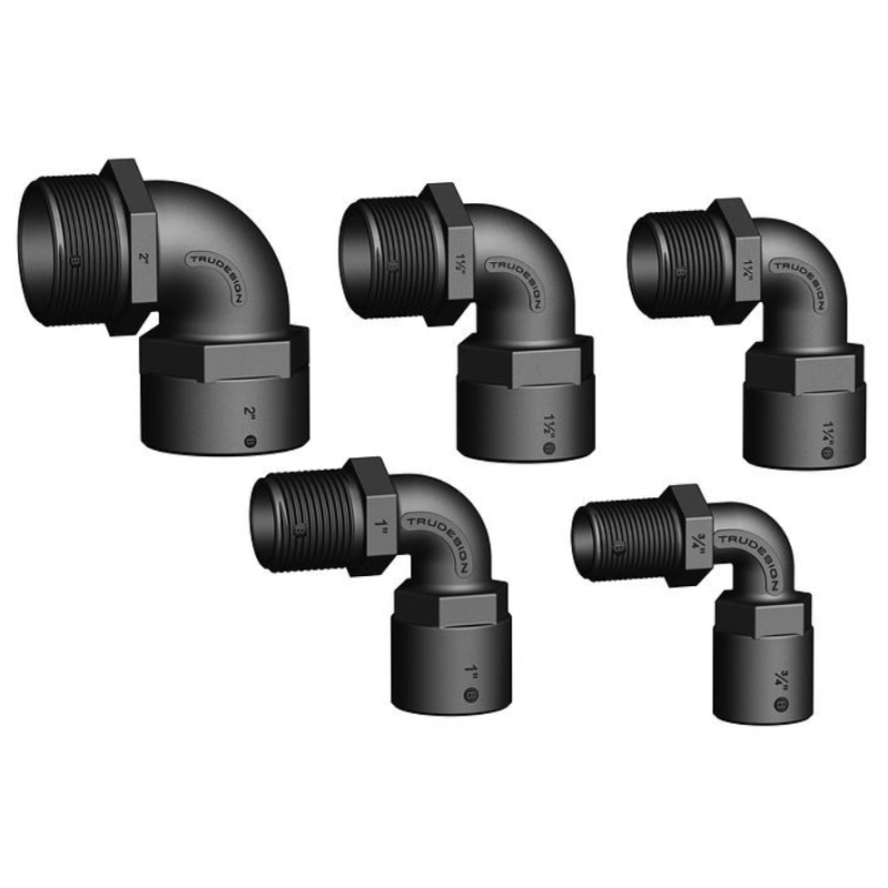 Connecteur 90° Femelle/Mâle - TRUDESIGN