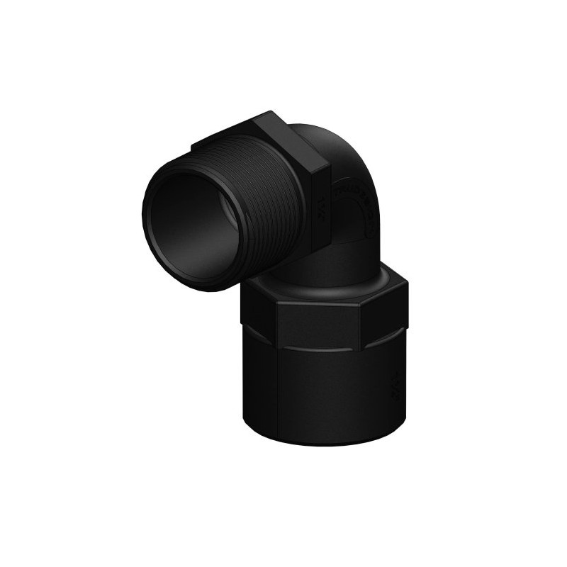 Connecteur 90° Mâle/Femelle - TRUDESIGN