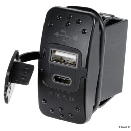 Prise avec double USB -...