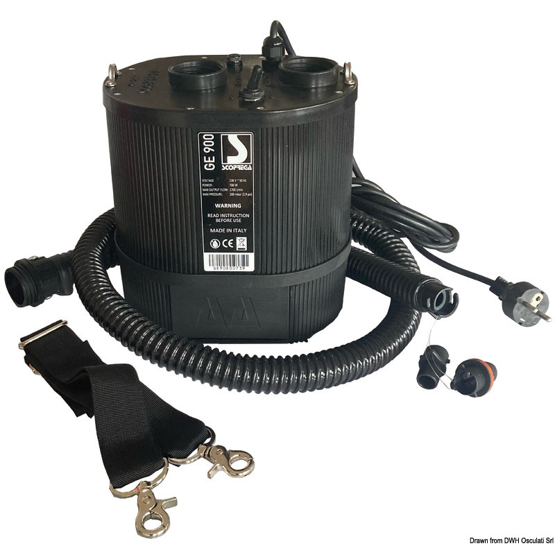 Gonfleur électrique GE 900AA-PLUS 230V - SCOPREGA