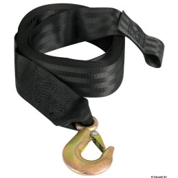 Sangle nylon 10 m + mosqueton