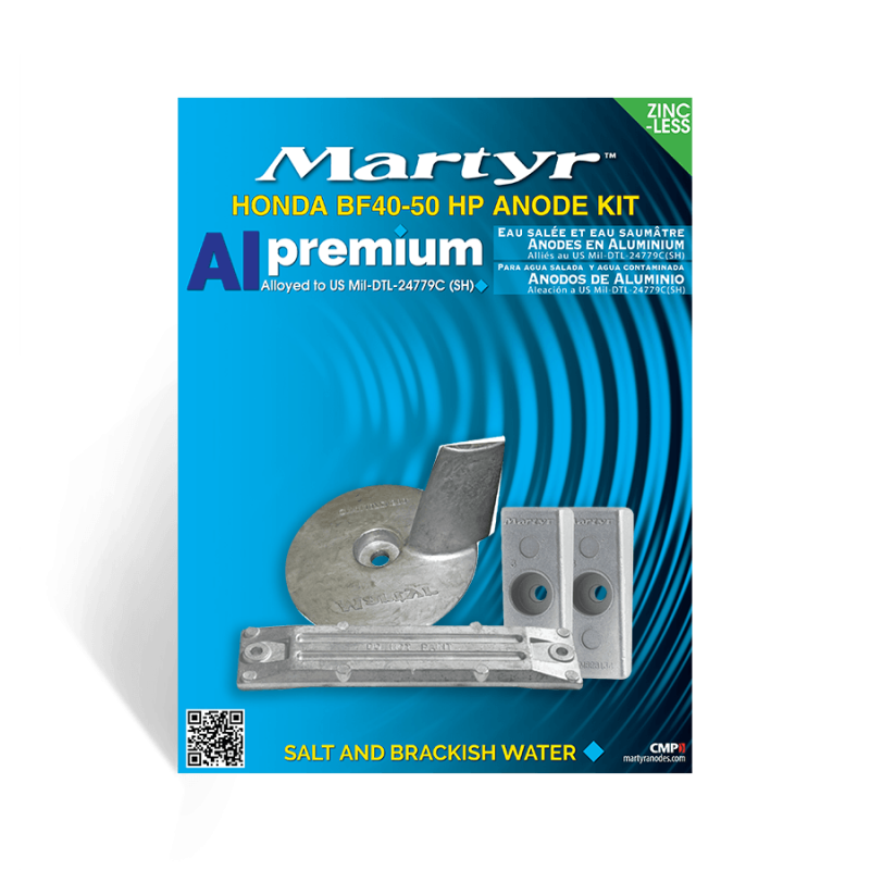 Kit anodes moteurs hors-bord