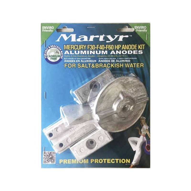Kit anodes pour moteurs hors-bord