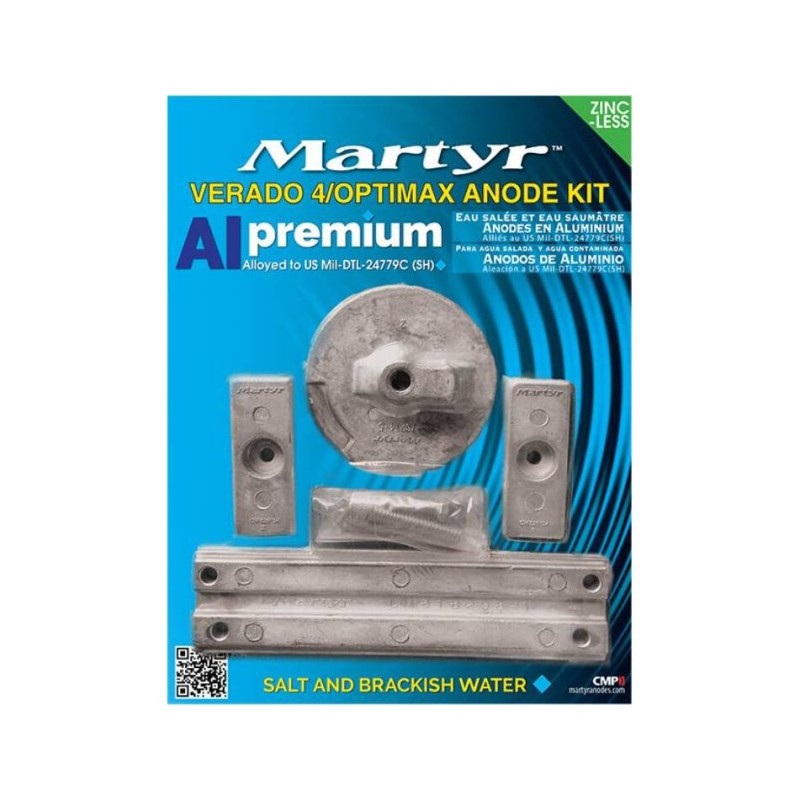 Kit anodes pour moteurs hors-bord
