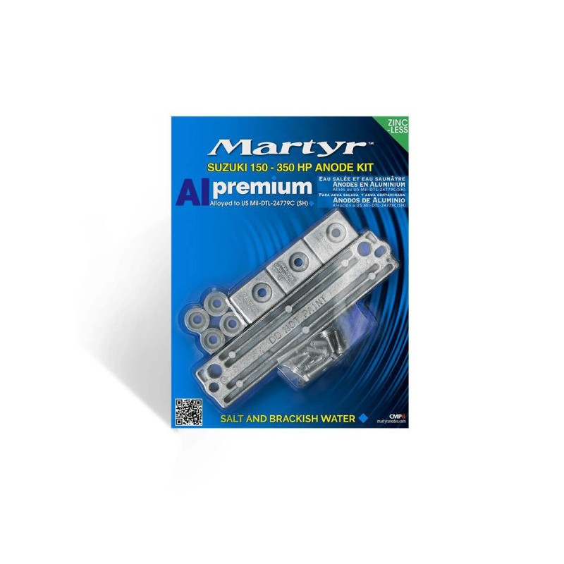 Kit anodes pour moteurs hors-bord