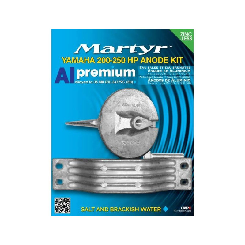 Kit anodes pour moteurs hors-bord