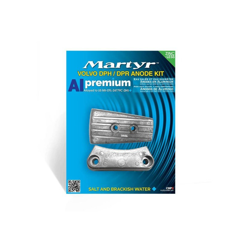 kit anodes embases inboard - MARTYR