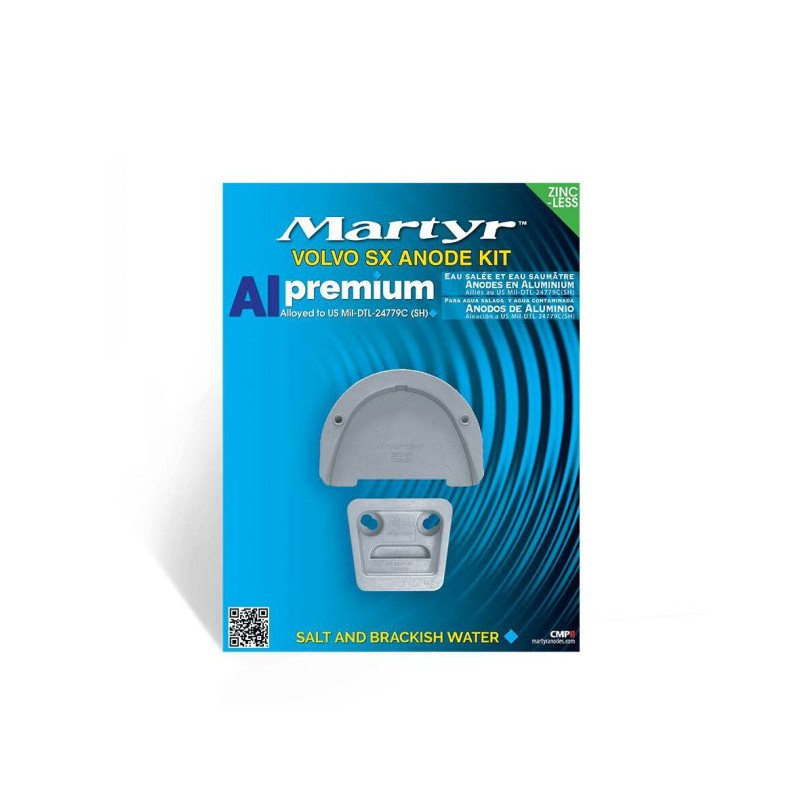 kit anodes embases inboard - MARTYR