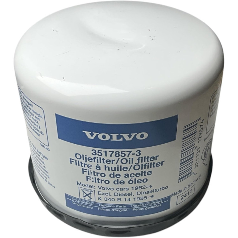 Filtre à huile - VOLVO PENTA