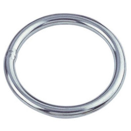 Anneau rond soudé poli