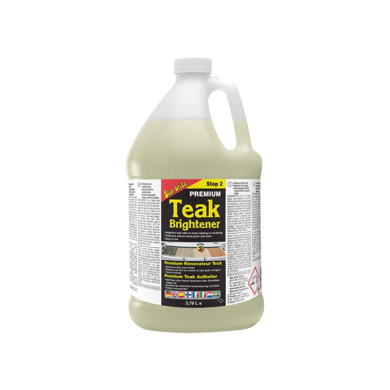 Teak Brightener / Éclaircissant pour Teck - STAR BRITE