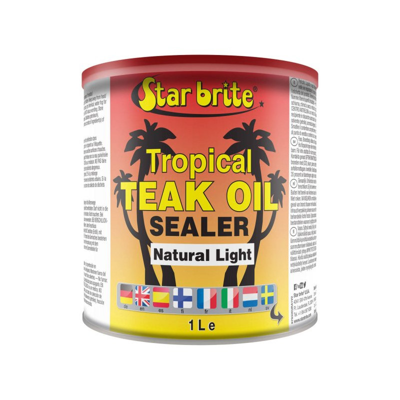 Scellant/Huile de Teck - Tropical Teak Oil Sealer  - STAR BRITE