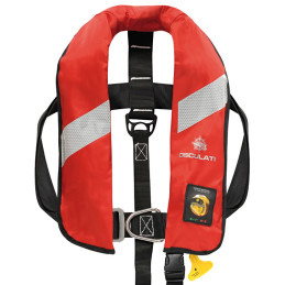 Gilet autogonflable 'Security' avec gonflage automatique hydrostatique HAMMAR - 165 N (EN ISO 12402-3)