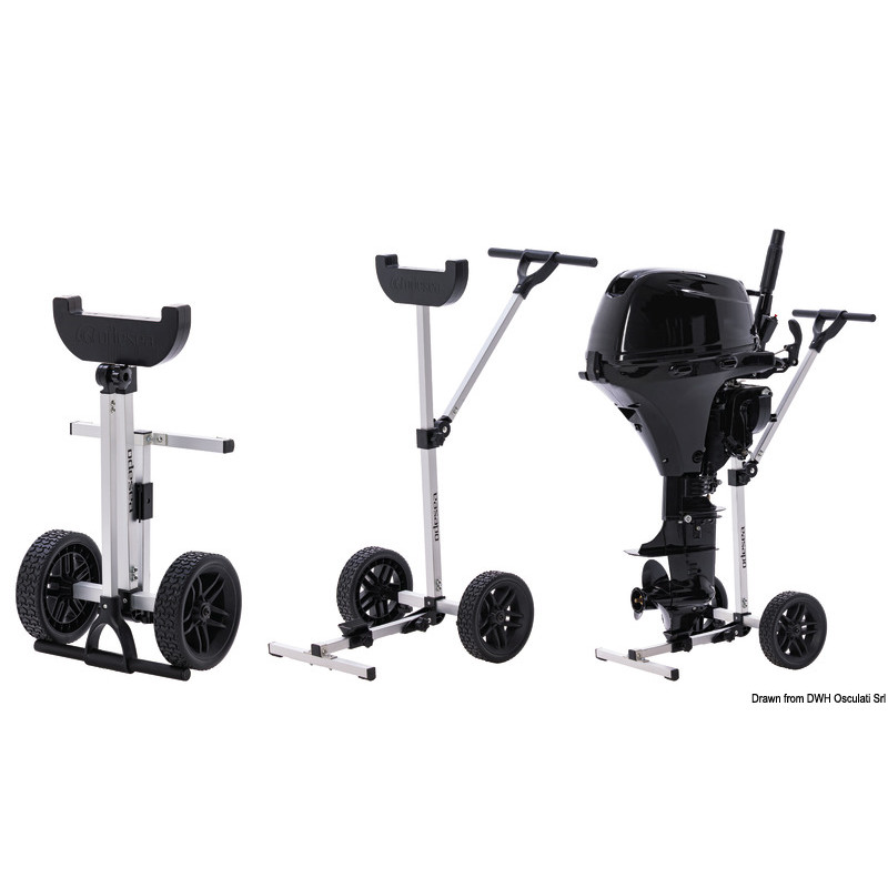 Support moteur ODESEA TX-65 avec roues et pliable