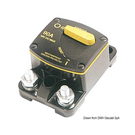 Coupe-circuits étanches de protection pour guindeaux et hélices de proue