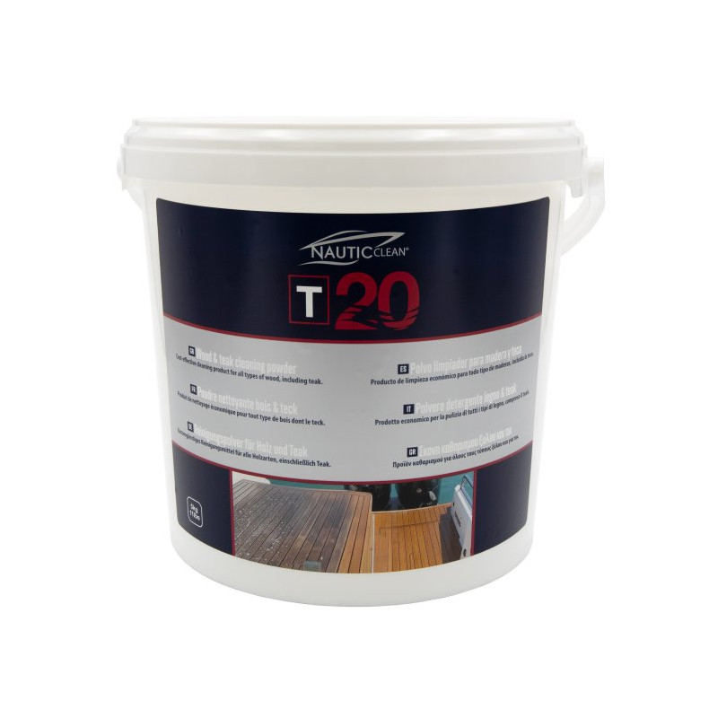 Poudre nettoyante pour bois et teck - NAUTIC CLEAN T20