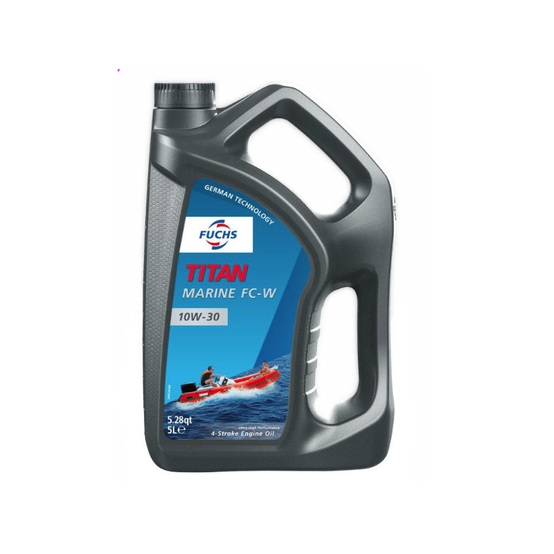 Huile moteur 10W-30 TITAN MARINE Minérale - FUCHS